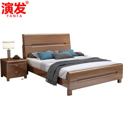 演发 床+床头柜 1.5米 张