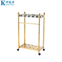 珂攸洋雨伞架10头金色