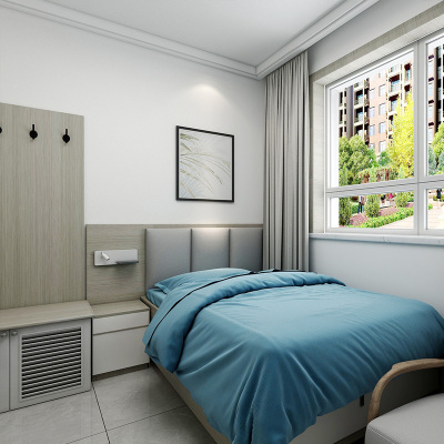 昇恒轩 定制家具单人床1000*2000*420mm 含床屏 张