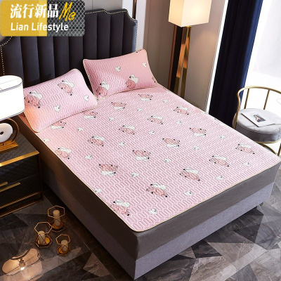 乳胶凉席三件套1.8m床可水洗软垫席夏季1.2米学生宿舍单人床席子 三维工匠凉席/凉枕