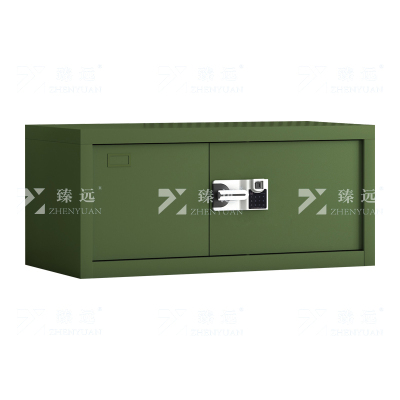 臻远 ZYJJ-80091 保密柜 顶柜绿色智能指纹锁 长900*宽420*高400mm 单位:1台