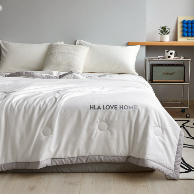 海澜之家夏凉被A类空调被可水洗薄款180*220cm承德灰