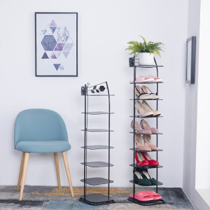 多层铁艺简易浴室鞋架特价家里人经济型省空间多功能家用迷你小号