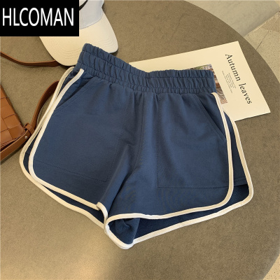 HLCOMAN加肥加大码300斤运动短裤男夏条纹显瘦宽松跑步健身休闲大裤衩240