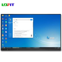 洛菲特(LOFIT)国产麒麟系统75英寸会议平板一体机触摸会议大屏商用显示智慧屏 LFT75QL-DT1