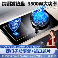 [3500W+铜发热盘]欢呼好太太气电两用灶灶具电气灶一电一气嵌入式燃气灶 电灶电磁炉煤气灶一体 液化气灶 A020-2