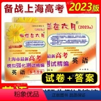 2023版 灿烂在六月 高考精编 英语 上海 [正版]2023版灿烂在六月 高考 英语 试卷+参考答案 上海市新高考模拟