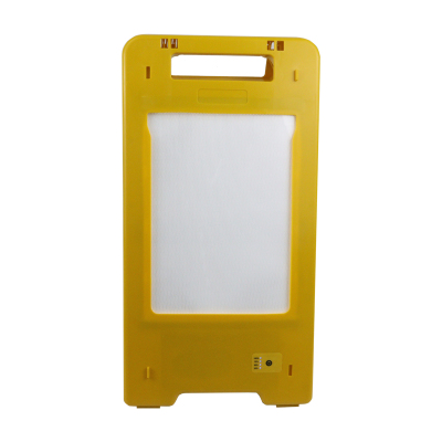 鼎晟丰(DSF)DSFT-03-A(太阳款) 1.3W DC3.7V 警示时长:强光9h/中光13h/弱光18h/闪烁光23h 白光 A字发光警示牌(计量单位:盏) 黄色