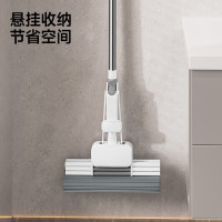 五月花海绵拖把38cm2布家用拖布一拖净款免手洗强吸水胶棉拖把速软胶棉