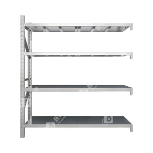 居将 JJ4012936 不锈钢货架304材质四层仓储货架 200*60*200cm/300kg副架