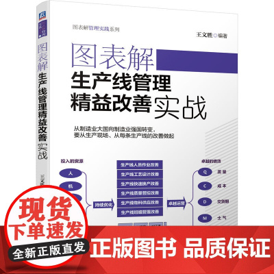 图表解生产线管理精益改善实战 王文胜 作业改善 生产线工艺优化质量改善道具应用 生产线的现场班组管理改善提升书籍