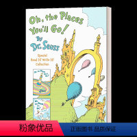 你会去的地方 2册盒装 [正版]你要去往多少美妙的地方 英文原版 Oh the Places You'll Go 苏斯博
