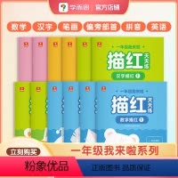 ·描红天天练 幼小衔接 [正版]一年级我来啦描红天天练12册 幼儿园练字帖 5-7岁儿童大中小班初学者练字帖数字拼音偏旁