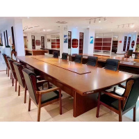 匡大会议桌4.2米会议桌H1608-4200(4200W*1600D*780H)
