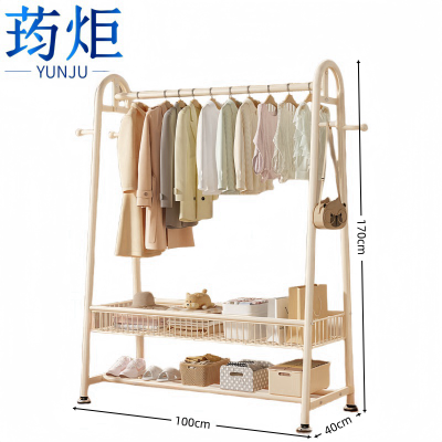 荺炬落地晾衣架