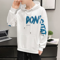 男士连帽卫衣春秋季新款港风ins潮流连帽衫印花潮牌情侣外套