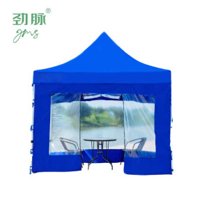劲脉 户外透明帐篷 蓝色-3*6*2M 顶