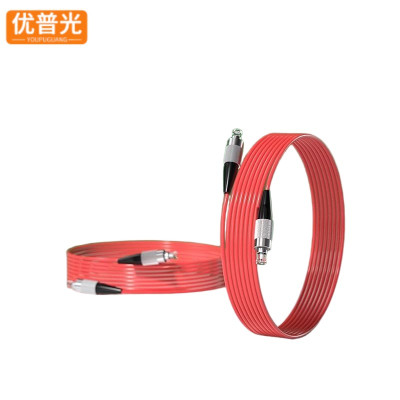 优普光红色铠装尾纤FC-FC3米/根