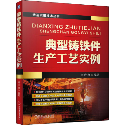 醉染图书典型铸铁件生产工艺实例9787111647621