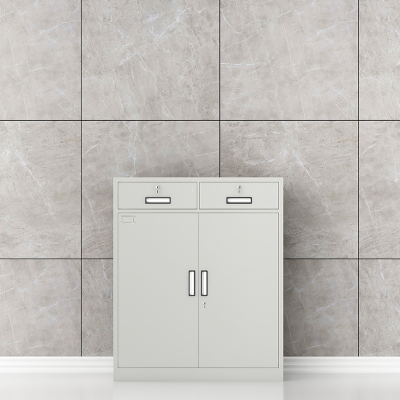 臻远 工厂存储柜资料柜 二斗下节文件柜 高1000*宽850*深390mm