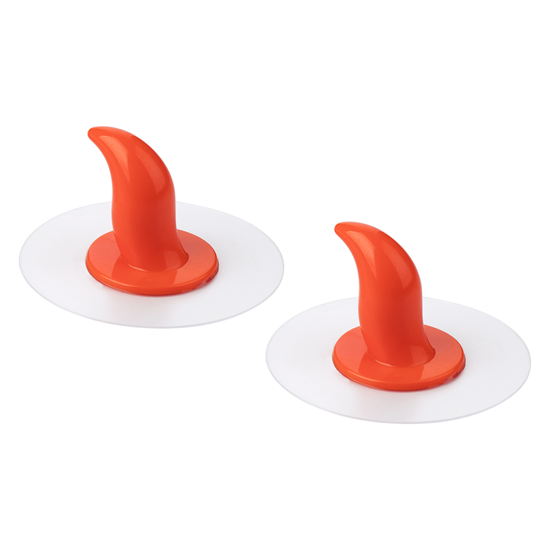 茶花 小尾巴卡通无痕粘钩2个装9.6*20.5*3.75cm/个