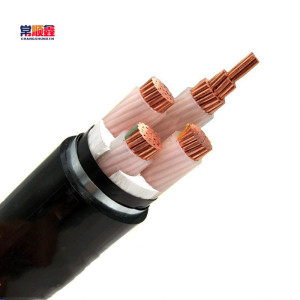 常顺鑫 低压铜芯电缆ZC-YJV22 3×150+1×70米