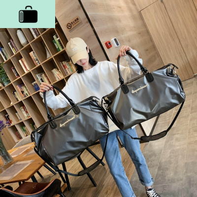 网红亮色大容量出差健身旅行手提包男斜挎瑜伽斜挎包女运动训练NEW LAKE