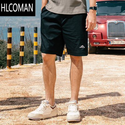HLCOMAN轻薄速干休闲运动短裤男直筒宽松裤子男款中裤夏季五分裤潮