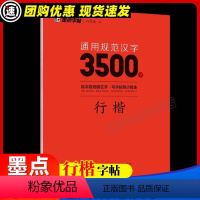 通用规范汉字3500字 [正版]行楷书法等级考试教程描临版 荆霄鹏书 小学初高中初学者钢笔正楷字帖练字本学生控笔训练 硬