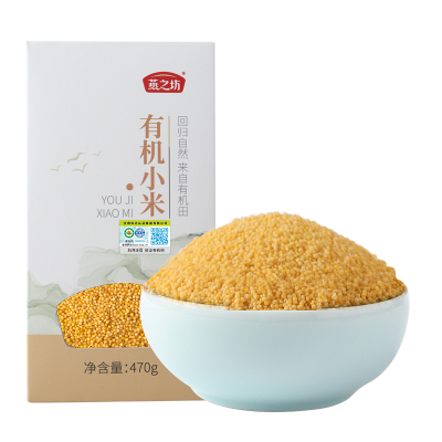 燕之坊有机小米盒装470g