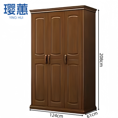 璎蕙实木衣柜 三门 个