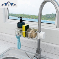 304不锈钢 水龙头置物架厨房用品家用大全水水池收纳沥水篮 三维工匠