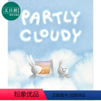 [正版]多云的天气 Deborah Freedman Partly Cloudy 英文原版 儿童科普绘本 图画故事书