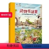 [正版] 动物在这里 寻找动物的环球之旅 纸质版《地球脉动》专注力培养益智游戏自然动物科普百科书籍