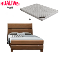 华立伟单人床1.5米+椰棕床垫套