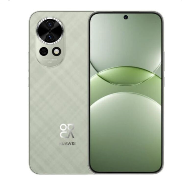 华为nova13 洛登绿 512GB 100W快充 北斗卫星图片消息 鸿蒙智能直面屏手机