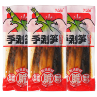 富春龙即食手剥笋230g*3袋装 香辣味 鲜嫩多汁脆爽可口