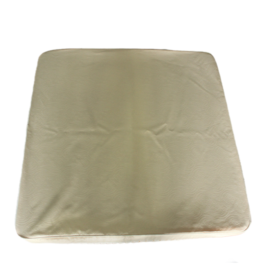 紫燕沙 方型桌布 700×740mm 高档压花祥云布浅黄色加墙加菲子 内加松紧 个