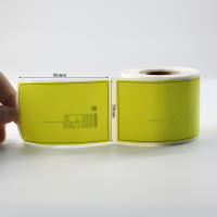 LENHANG/联翰 LHRA50mmX90mm-150-YL 数字化标签 (计价单位:盒) 黄色