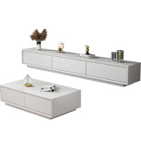 域赢岩板电视柜家用客厅收纳柜简约风落地储物柜2米颜色可选(单电视机柜)