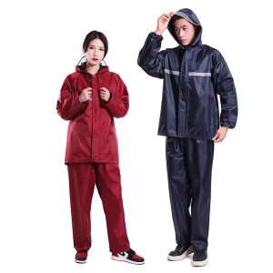 点时诚鑫 雨衣工作服成人外穿