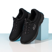 斯凯奇 女轻便舒适休闲鞋 12980/BBK-5.5 双