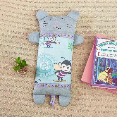 美帮汇宝宝冰丝枕头夏天幼儿园儿童枕儿玩具茶叶枕