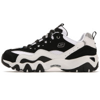 斯凯奇女款休闲熊猫鞋12493/BKW-6双