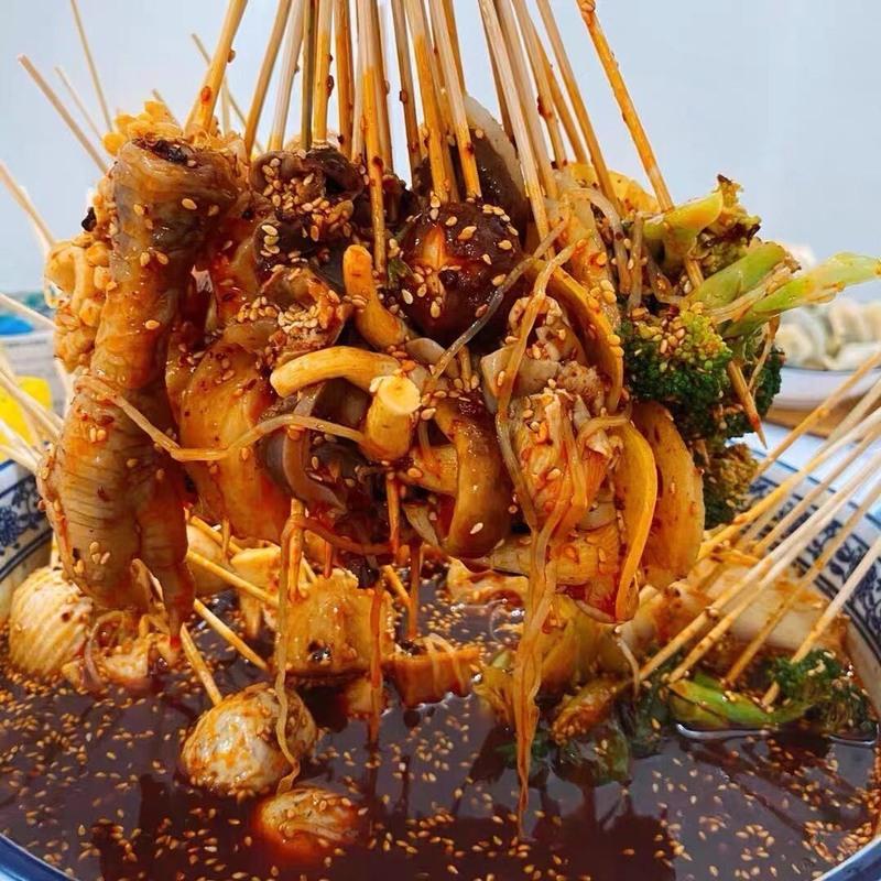 乐山钵钵鸡调料冷锅冷串串香盆底料四川网红懒人红油火锅自制商用