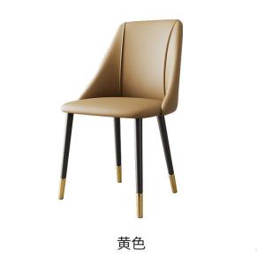 汐岩北欧轻奢餐椅家用后现代简约餐桌椅子书房书桌凳子化妆靠背椅