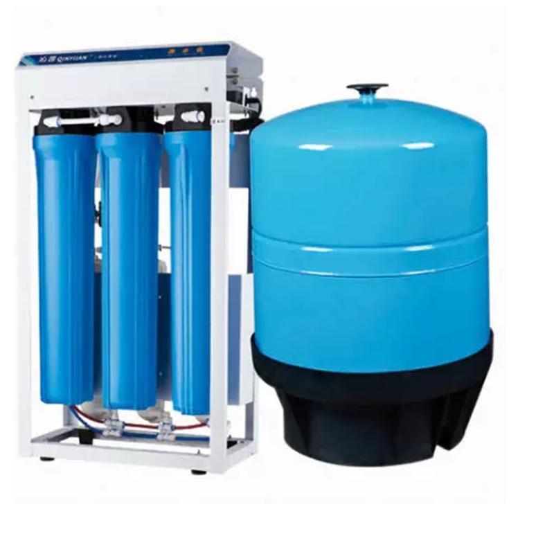 沁园商用办公直反渗透纯水机QR-R5-08D+沁园立式管线机QX-DF-1302