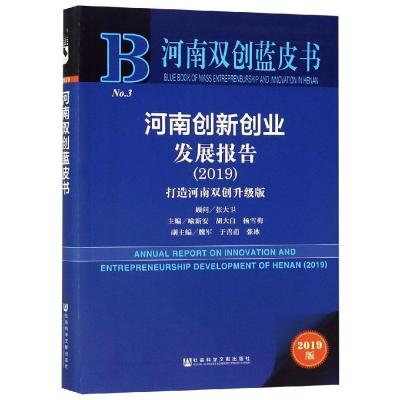 河南创新创业发展报告:2019:2019