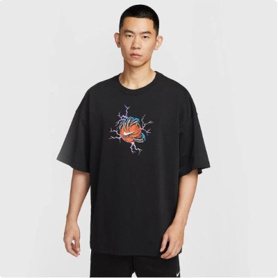 NIKE耐克短袖T恤运动休闲针织透气圆领男装IH9269-010 D