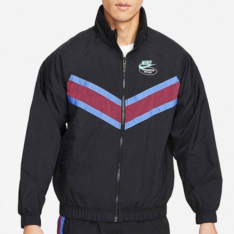 Nike/耐克男子梭织防风立领运动休闲夹克外套DM5021-010 D
